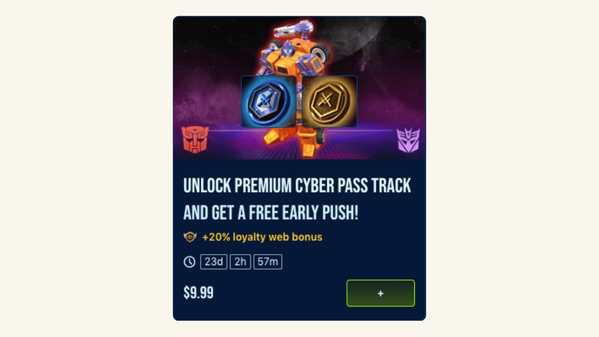 Image for Best Practices from Yodo1's Transformers: Earth Wars Webshop