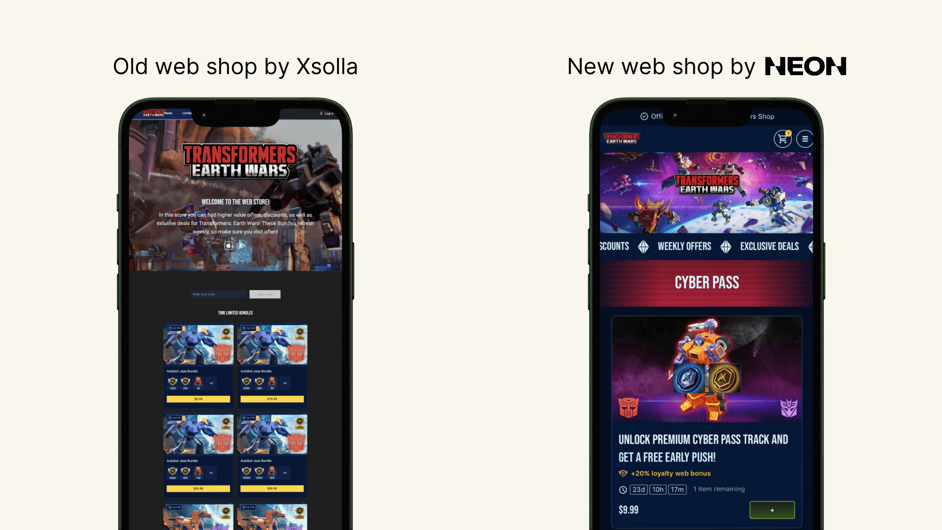 Image for Best Practices from Yodo1's Transformers: Earth Wars Webshop