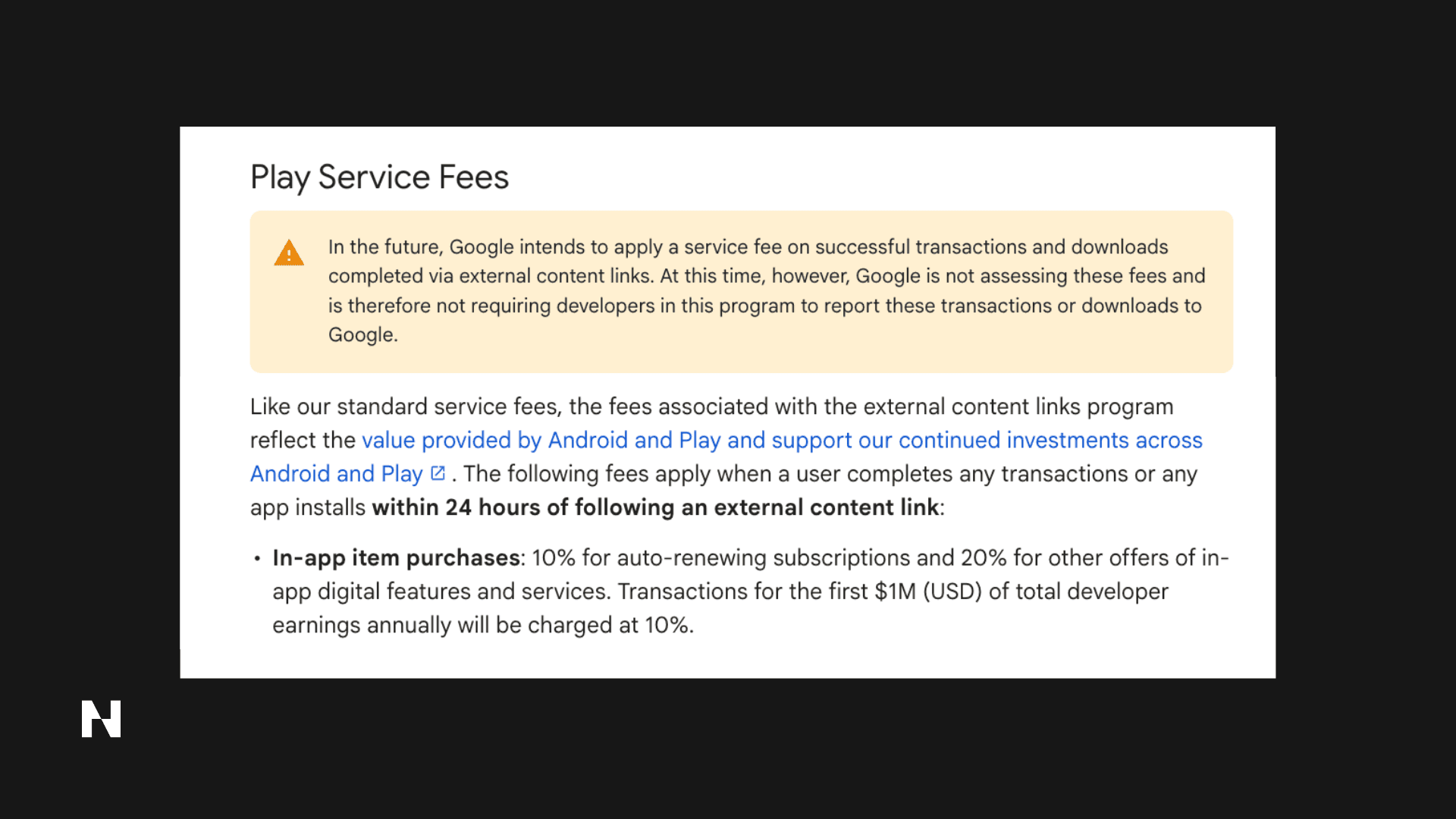 Image for Google Play’s New U.S. Billing & Linking Policies: What Game Developers Need to Know