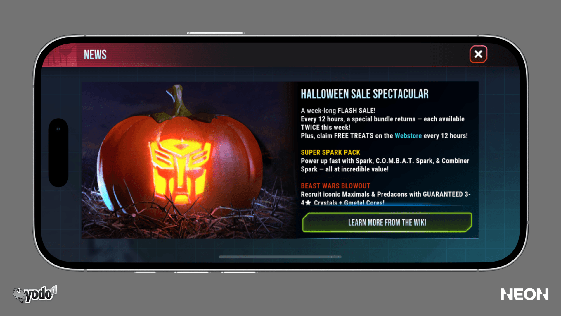 Image for These DTC best practices delivered 2.2× webshop revenue share for Transformers: Earth Wars.