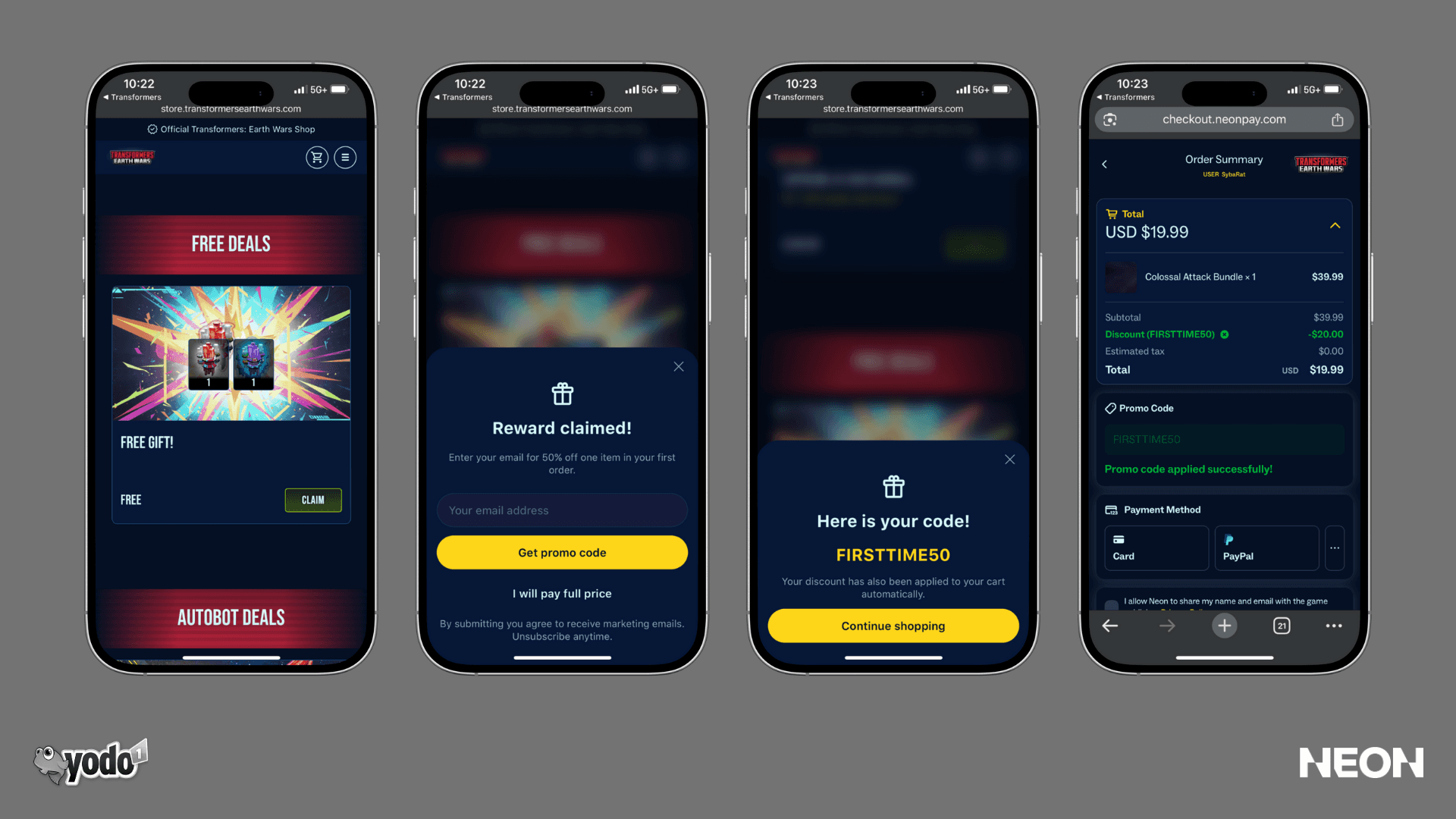 Image for These DTC best practices delivered 2.2× webshop revenue share for Transformers: Earth Wars.